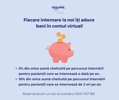 Fiecare internare la noi îți aduce bani în contul virtual! (2)